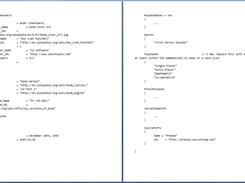 This is the C syntax format text file that is current read in and processed.