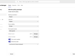 Policy packages for teams: automatically enforce governance policies for team requests, approvals, access reviews and more