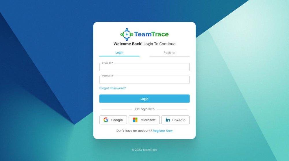 TeamTrace Screenshot 1