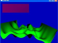 The same TWLandscape, renderered with direct3D.