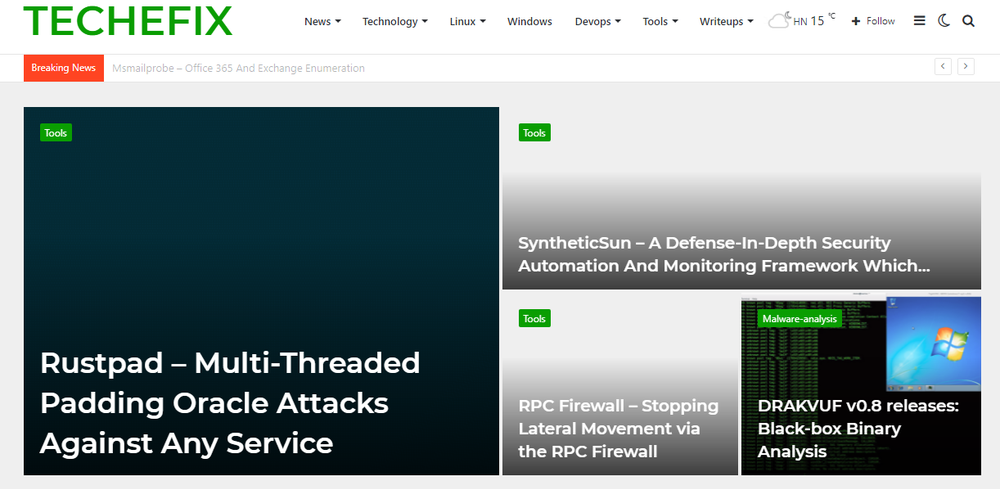 Techefix Screenshot 1