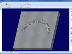 3D Preview of Text Design