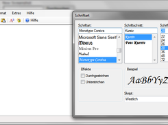 Font-Window
