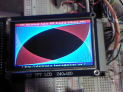 Teensy 3.0 UTFT Library  Screenshot 1