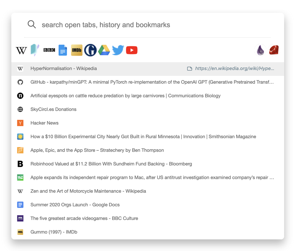 Tefter Screenshot 1