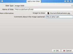 Adding an image slide