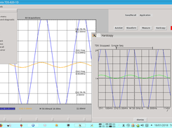 TekDS820 GUI screenshot