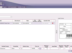 TEKLYNX CENTRAL interface 