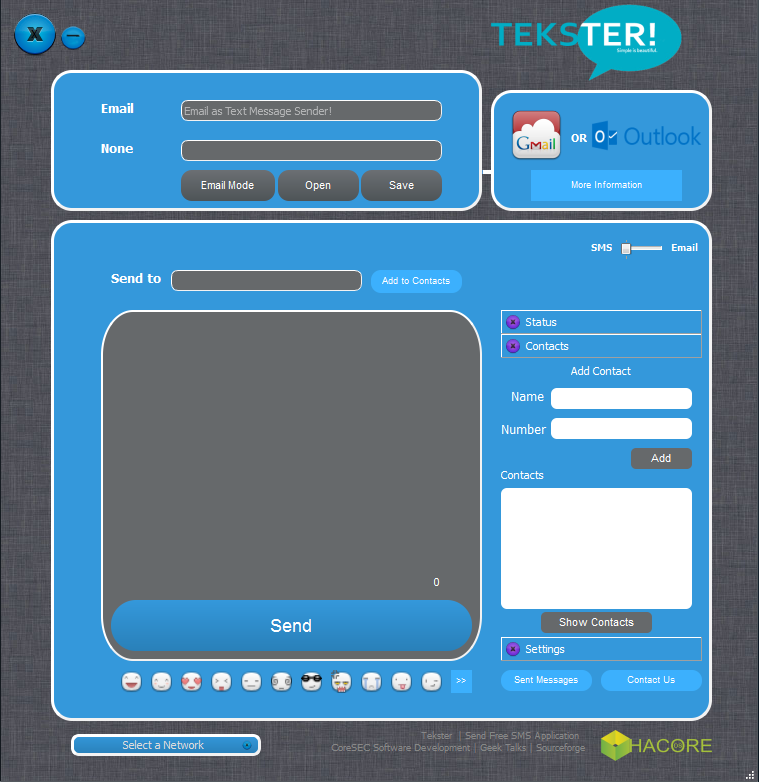 onecore - Tekster | Send Free International SMS Software | Open-Source Project Version 4.0 - RaGEZONE Forums