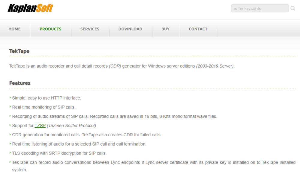 TekTape Screenshot 1