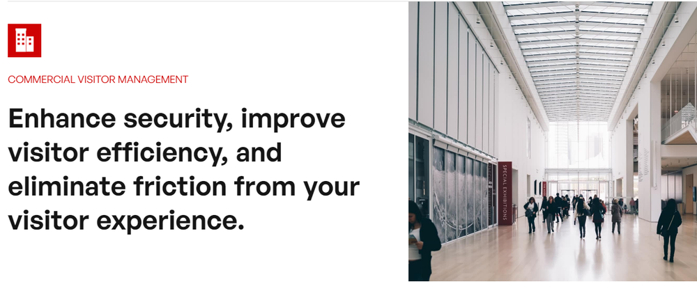 TEKWave Visitor Management Screenshot 1