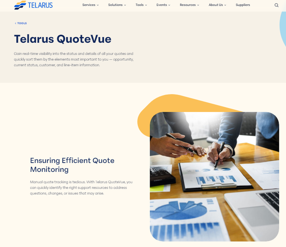 Telarus QuoteVue Screenshot 1