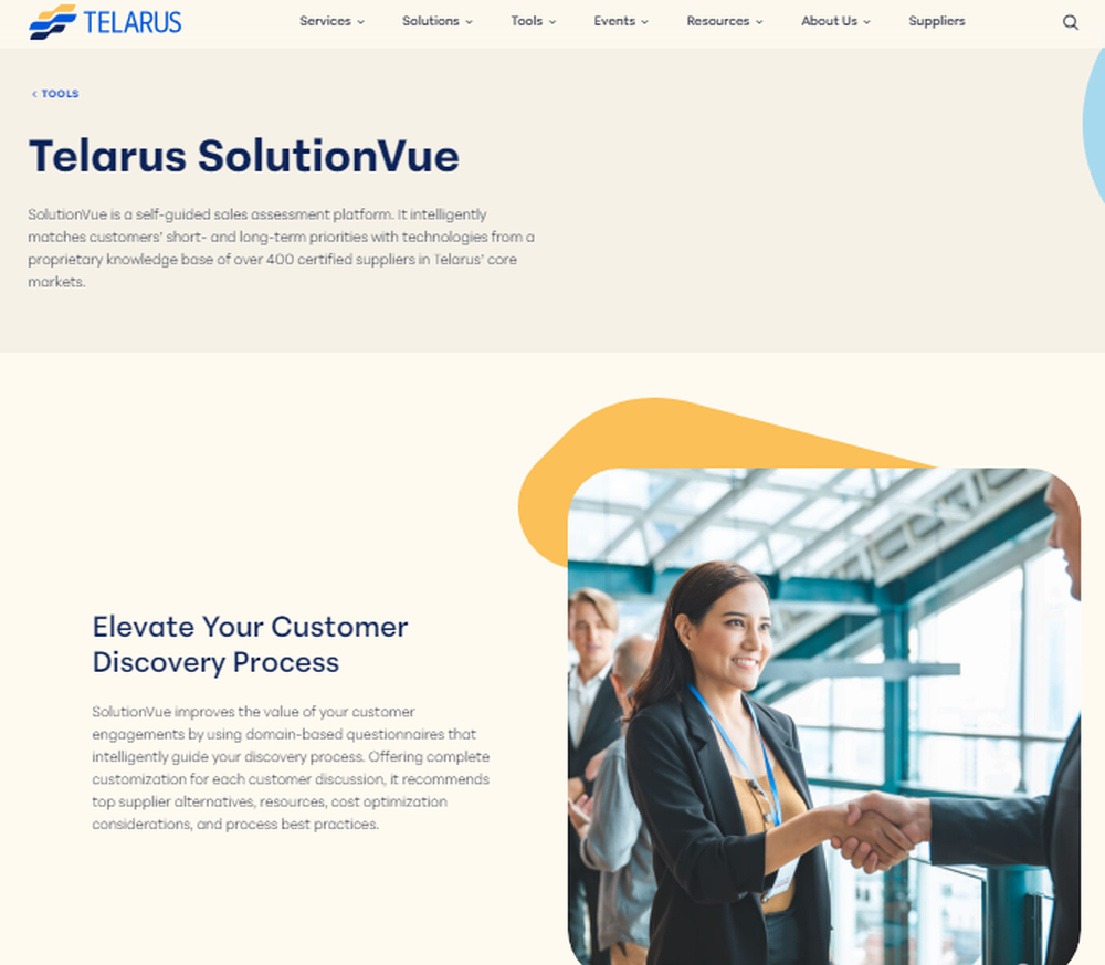 Telarus SolutionVue Screenshot 1