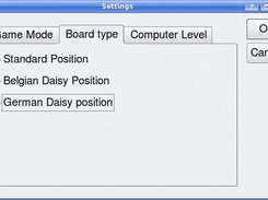 3. Settings: Starting positions