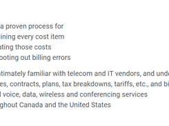 UTR Telecom Expense Management Screenshot 1