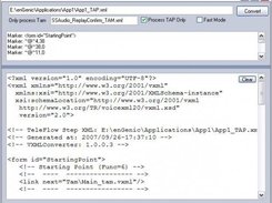 Output of TeleFlow Application Converted to VXML