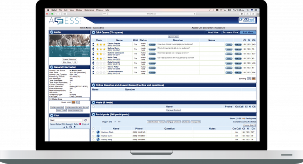 Broadnet Access Live Screenshot 1