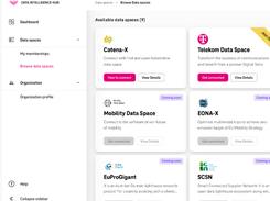 Telekom Data Intelligence Hub Screenshot 1