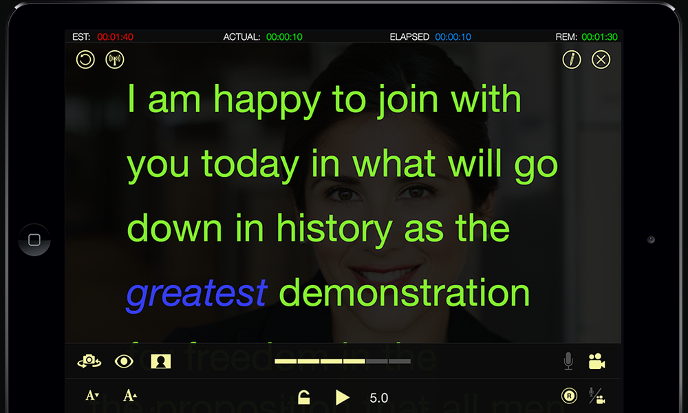 Teleprompt+ 3 Screenshot 1