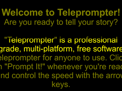 Imaginary Teleprompter Screenshot 2