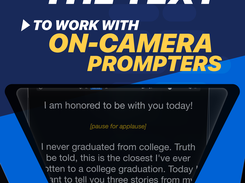 Teleprompter App with Mirroring for Free