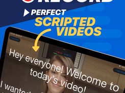 Video recording Teleprompter app