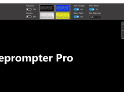 Teleprompter Pro Screenshot 1