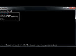 The Main Menu on Windows 7