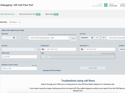 Robust Debugging for Voice and SMS/MMS