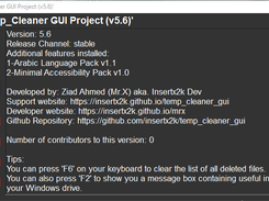 About Temp_Cleaner GUI