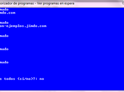 Tareas programadas