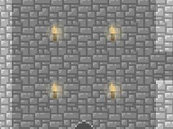 Starting area of test level