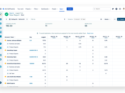 Tempo Timesheets - Reports view