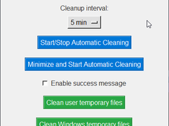 Temporary File Cleaner Screenshot 1