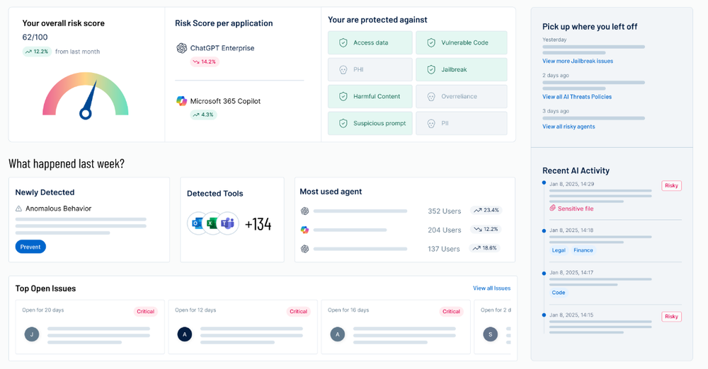 Tenable AI Exposure Screenshot 1