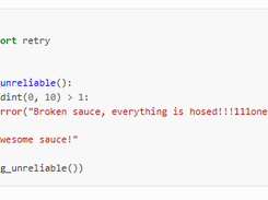 Tenacity Python Screenshot 1