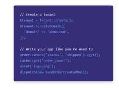 Tenancy for Laravel Screenshot 1