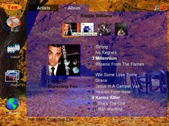 Browsing Albums on the TV