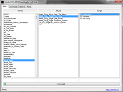 Tenshi OSTs MP3 Downloader Screenshot 2