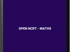 Maths Subject Tab opened