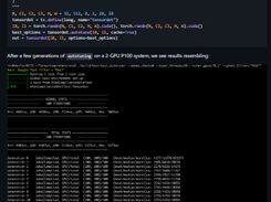 Tensor Comprehensions Screenshot 1