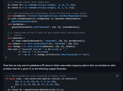 Tensor Comprehensions Screenshot 2