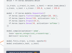 TensorFlow Documentation Screenshot 1