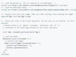 TensorFlow.js Screenshot 2