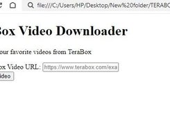Terabox downloader  Screenshot 1