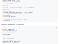 TerarkDB Screenshot 1