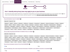 Termageddon asks you the questions necessary to determine the privacy laws that apply to you and creates your policies based on the disclosures required by those laws. 