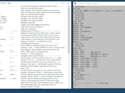 TermFF. Remote/Local mode console. "s {" goes to remote mode. "}" exits from remote mode.