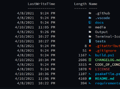Terminal-Icons Screenshot 1