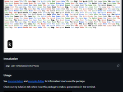 TerminalUserInterfaces.jl Screenshot 1